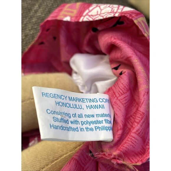 Hawaiian Hula Girl Plush Doll lot of 3 Hawaii Yarn Hair Aloha Pineapple - Picture 16 of 16